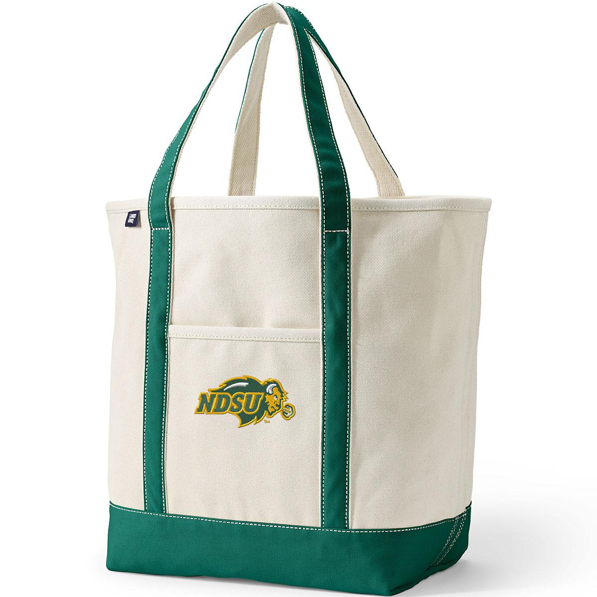 Natural Open Top Canvas Tote Bag - Large