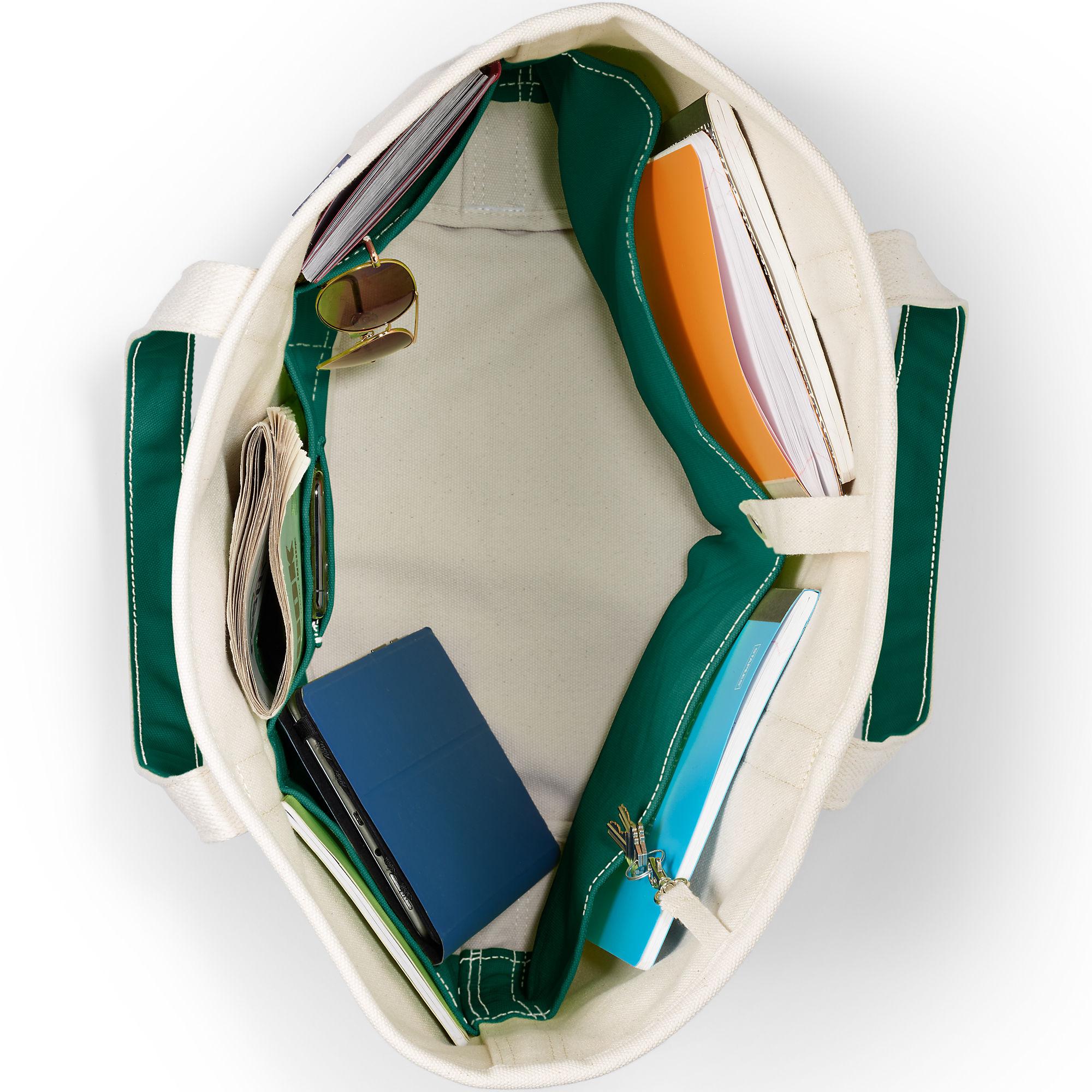 Natural Open Top Canvas Tote Bag - Large - Thumbnail 2