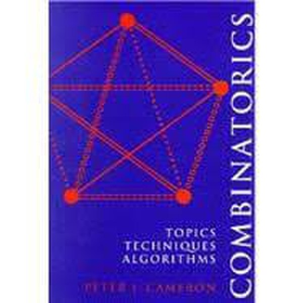 Combinatorics-Topics, Techniques, Algorithms | NDSU Bookstore